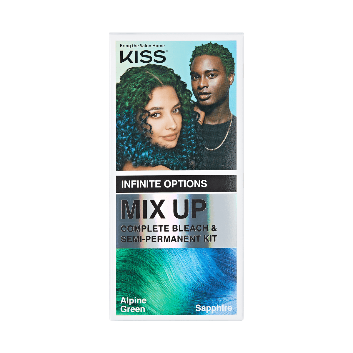Mix Up Complete Hair Color Kit – Sapphire & Alpine Green