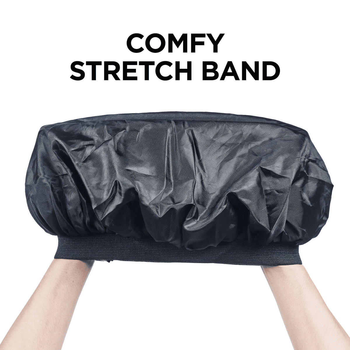 KISS Colors & Care Silky Satin Bonnet Cap - Black