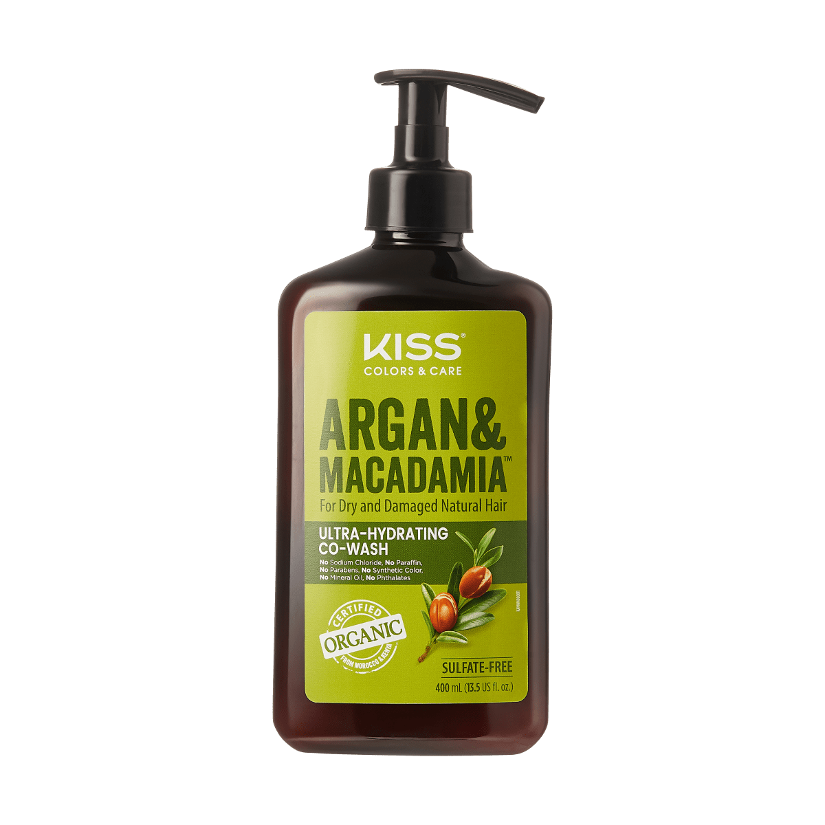 KISS Colors &amp; Care Argan &amp; Macadamia Co-Wash 400ml