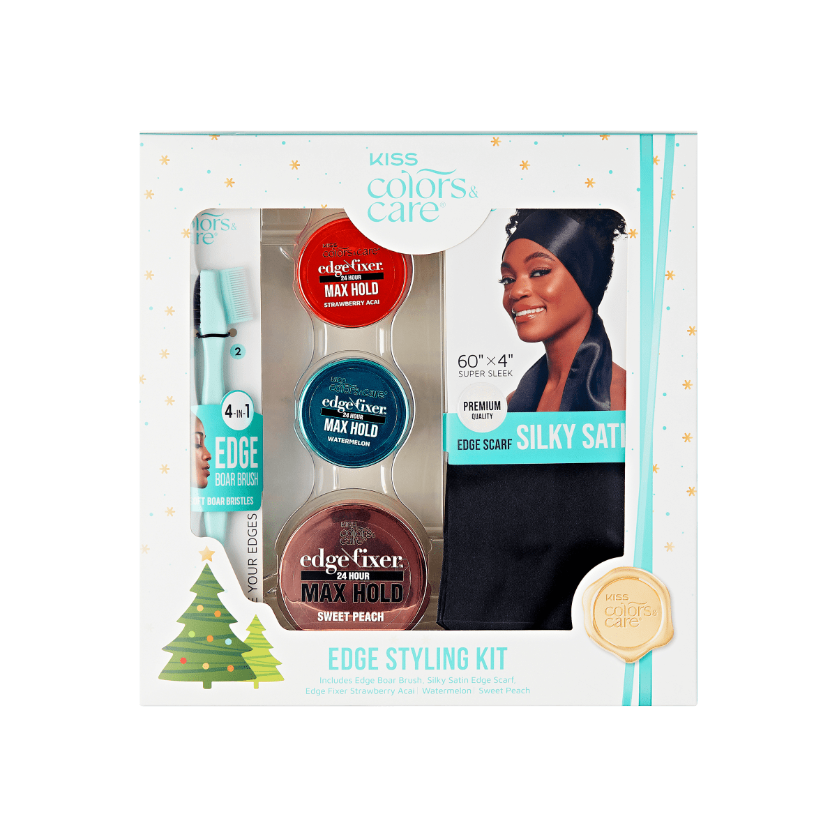 KISS Colors & Care Edge Styling Kit - 5.4oz / 5 Ct.