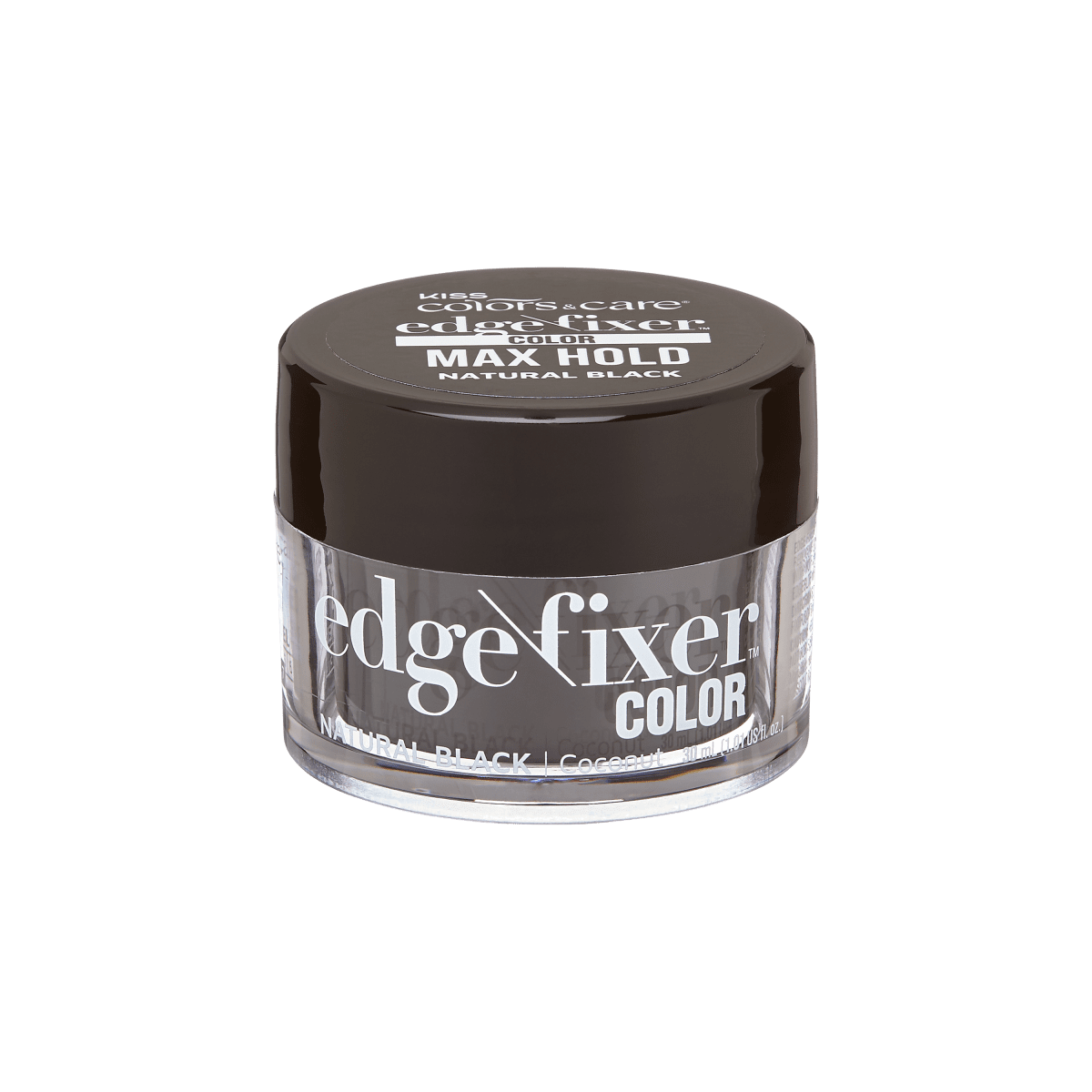 KISS Colors & Care Edge Fixer Color 30mL - Natural Black