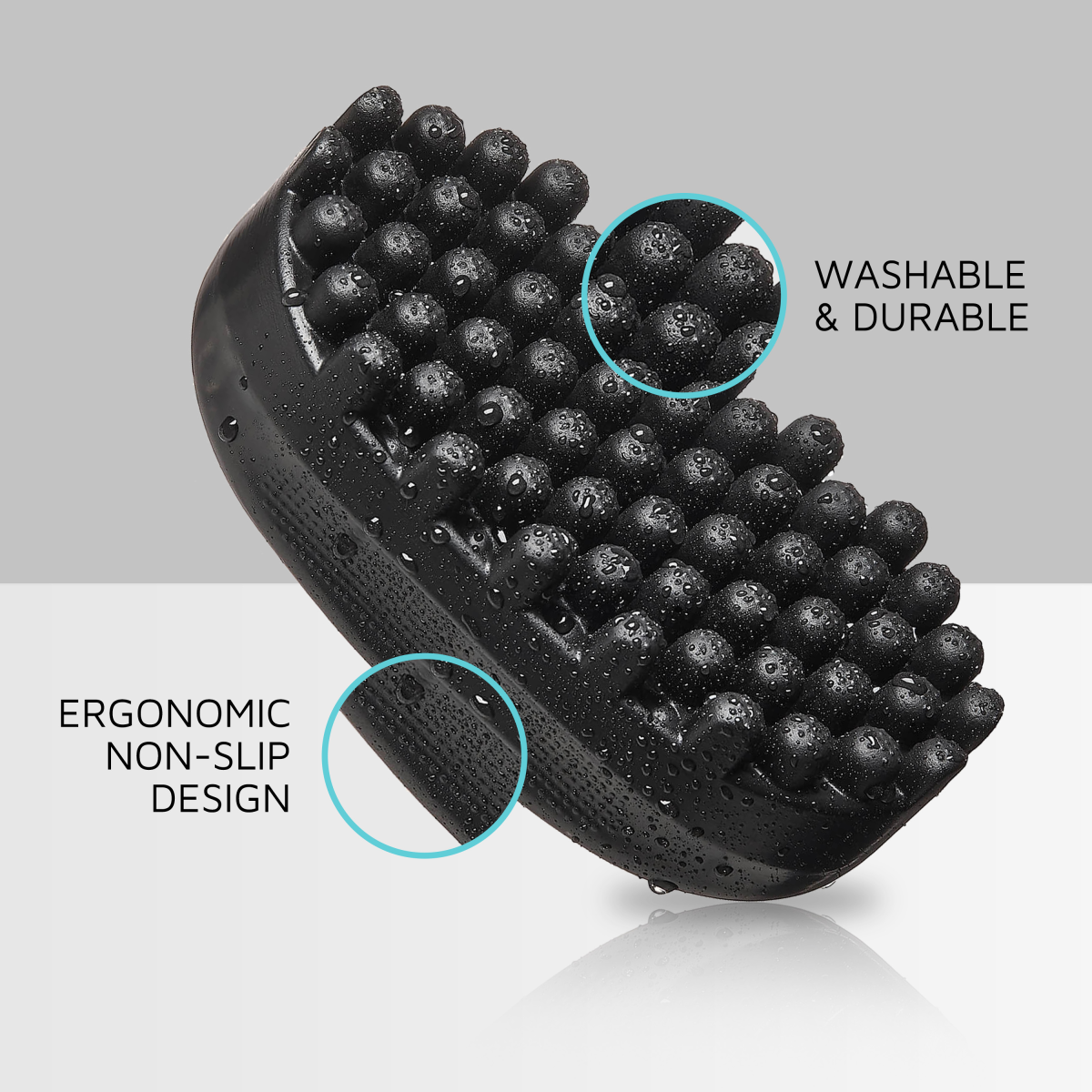 KISS Colors & Care Dense & Curved Twist King - Black