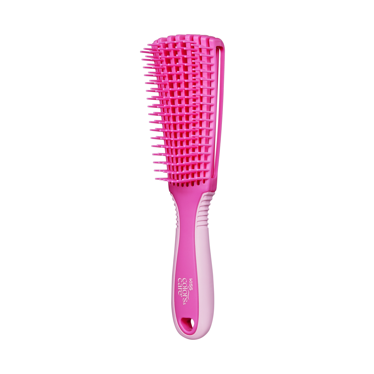 KISS Colors & Care Glide & Define Non-Slip Detangling Brush