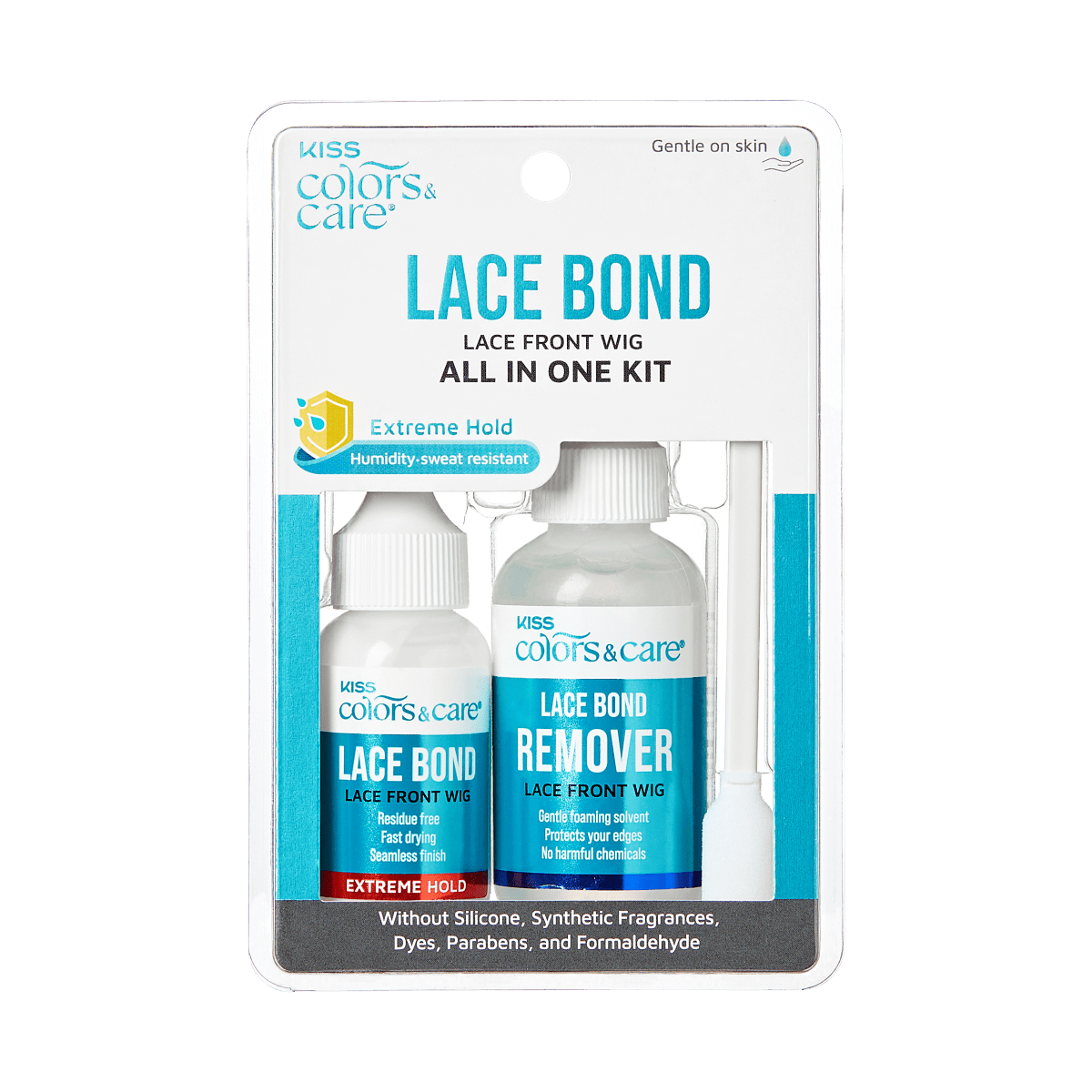 KISS Colors & Care Lace Bond Glue and Remover Kit