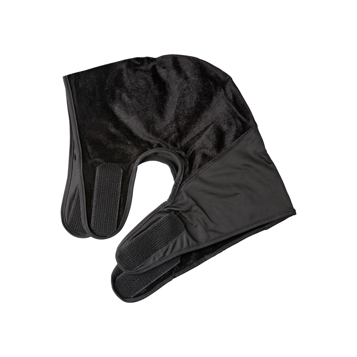 KISS Colors & Care Compress-Rag Power Wave Luxe Velvet Durag, Black