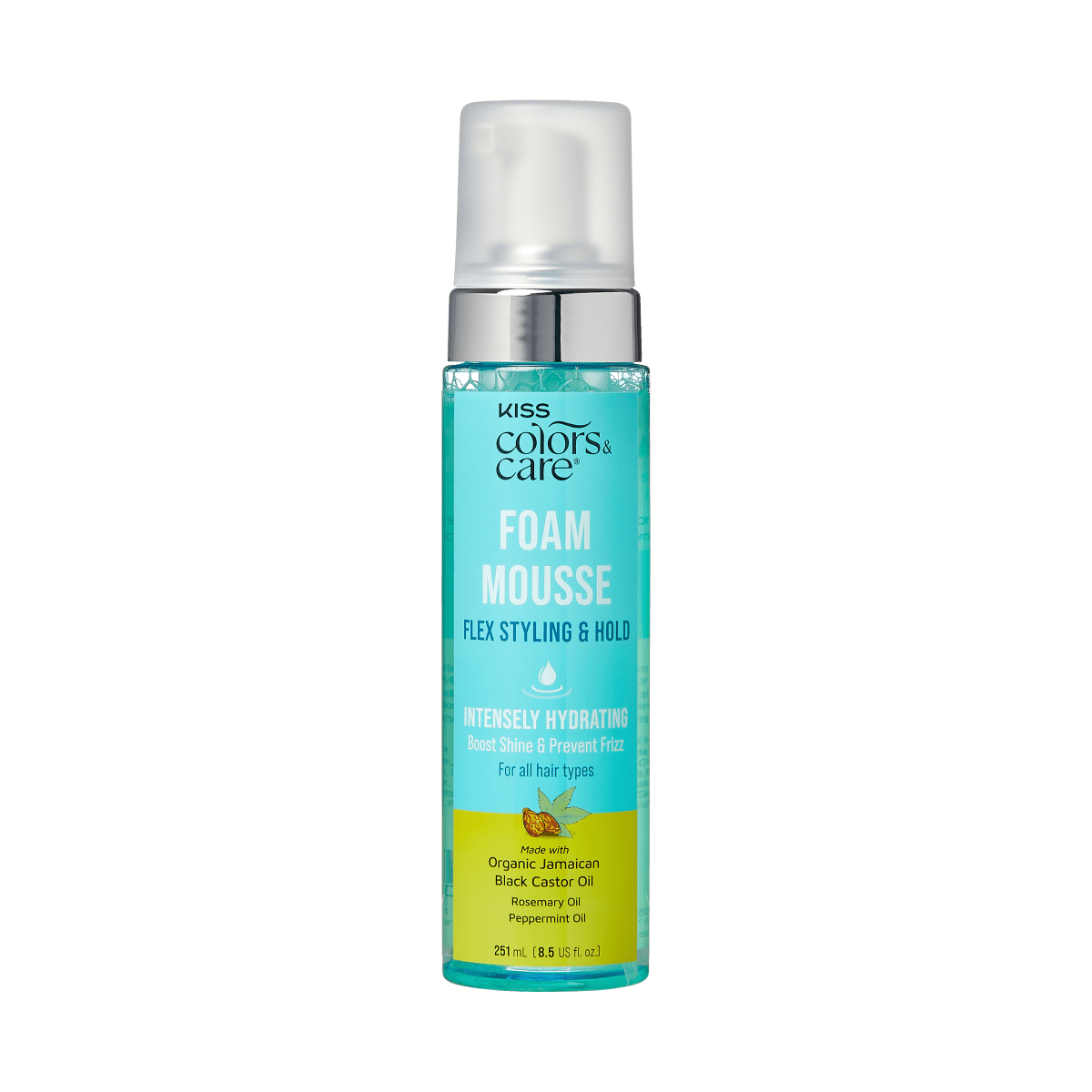 KISS Colors & Care Foam Mousse - 8.5 oz