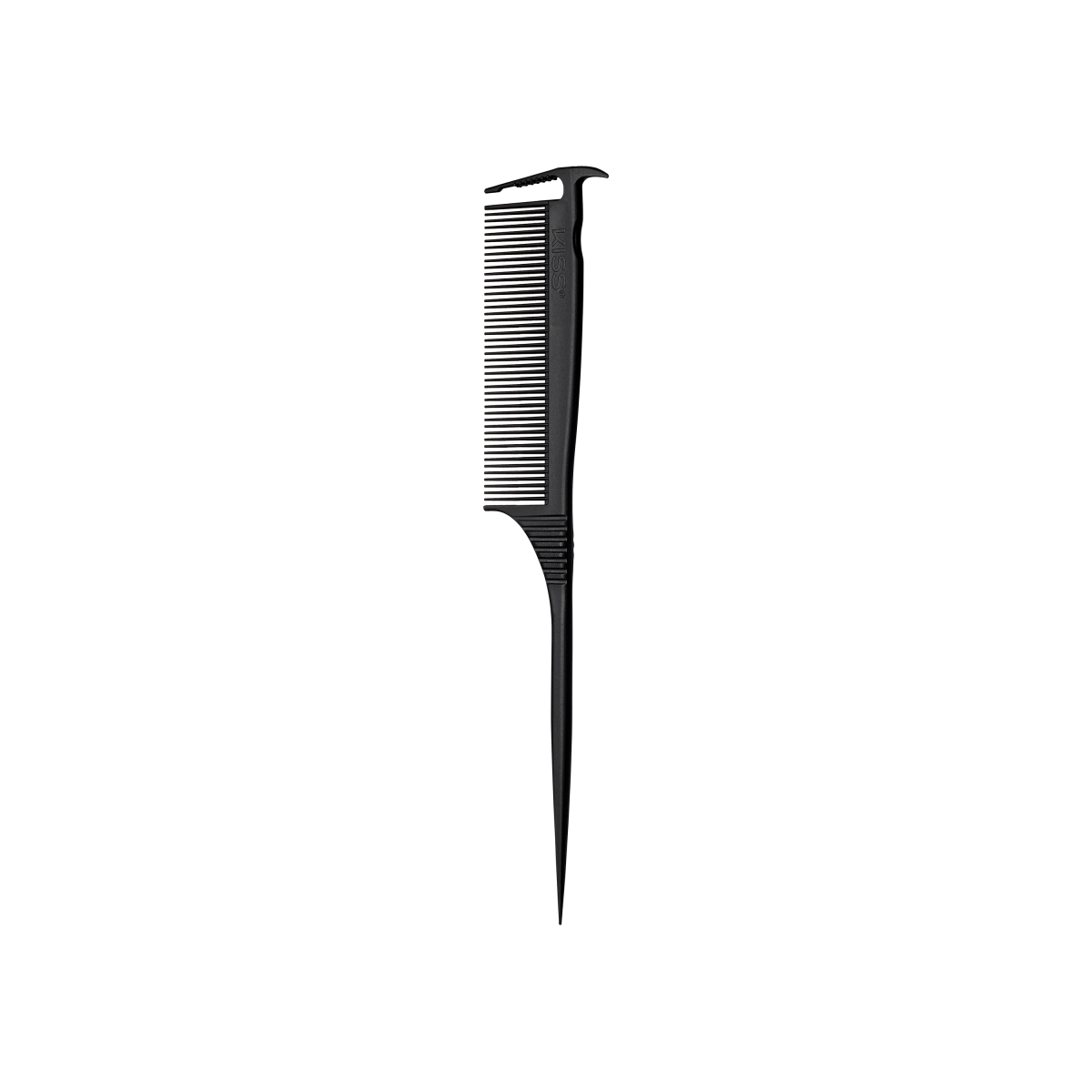 KISS Colors & Care Carbon Fiber Axe Rat Tail Parting Comb