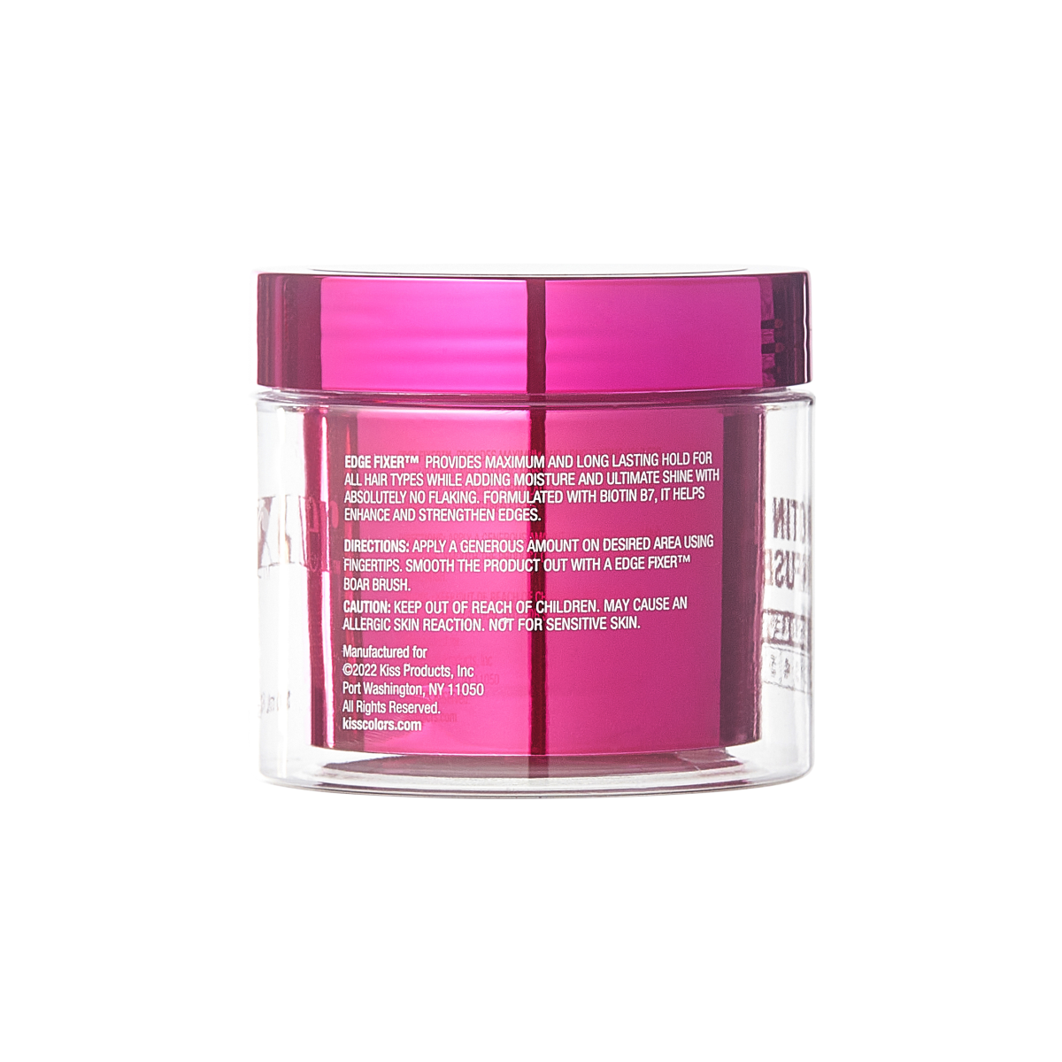 KISS Colors & Care Edge Fixer 100mL - Very Cherry