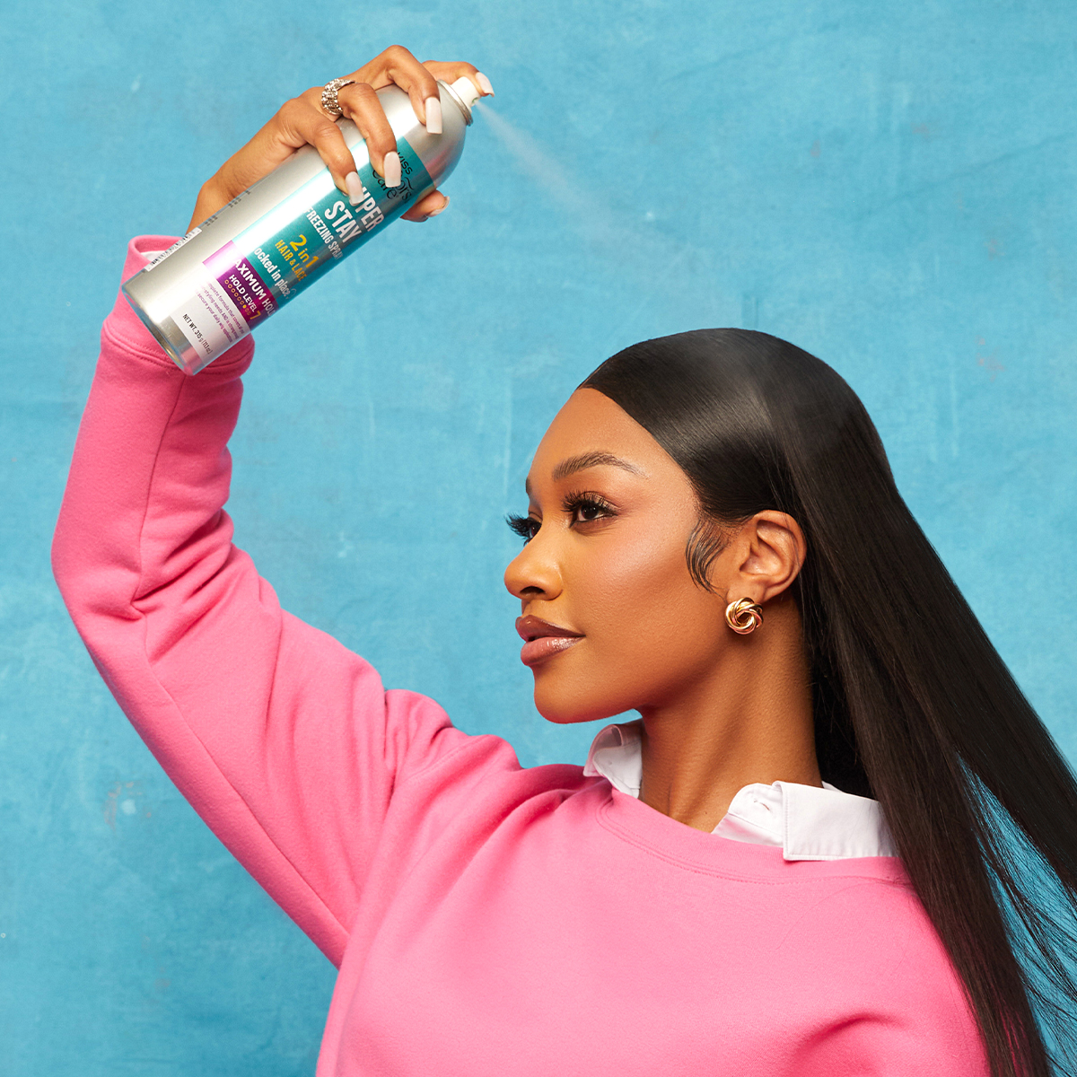 KISS Colors & Care Slick Back Styling Essentials Bundle