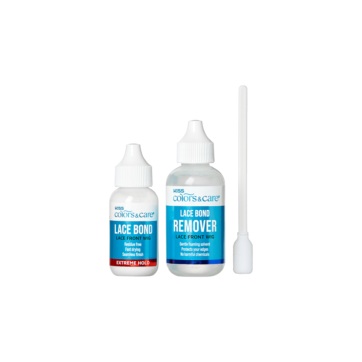 KISS Colors & Care Lace Bond Glue and Remover Kit