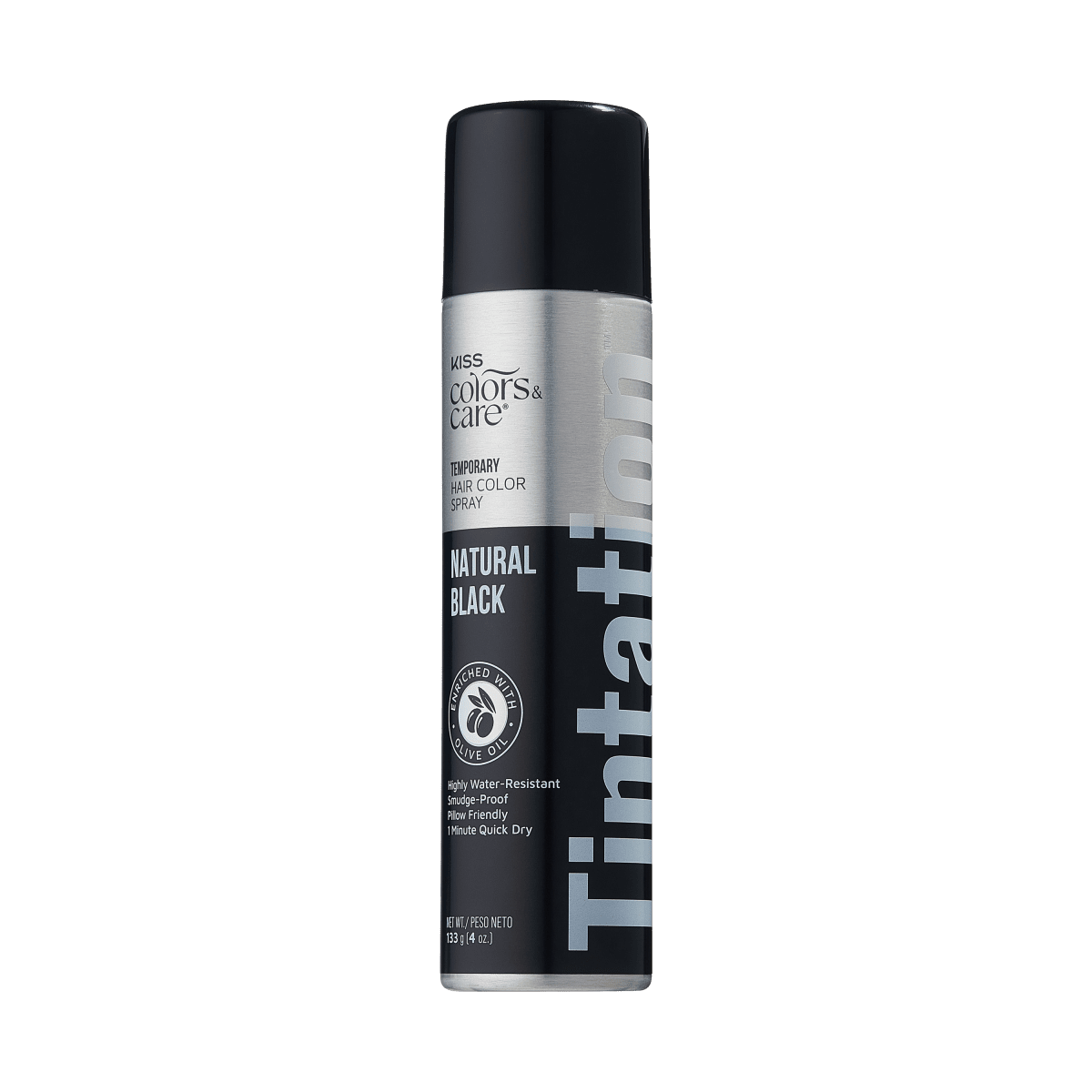 KISS Colors & Care Tintation Spray - Natural Black