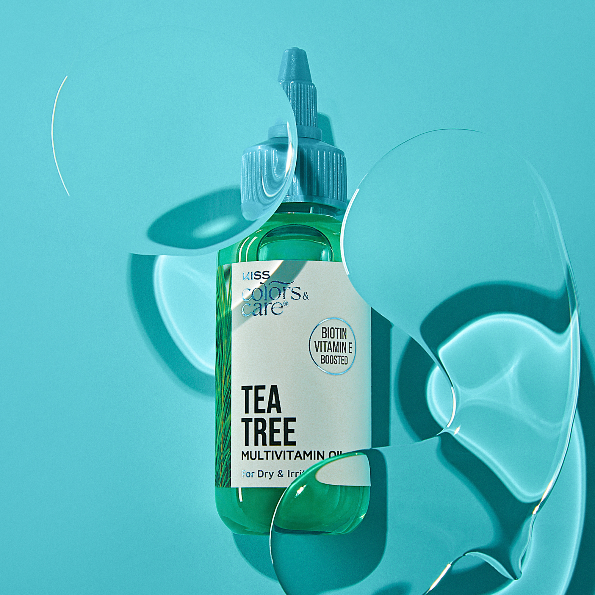 KISS Colors & Care Multivitamin Oil - Tea Tree