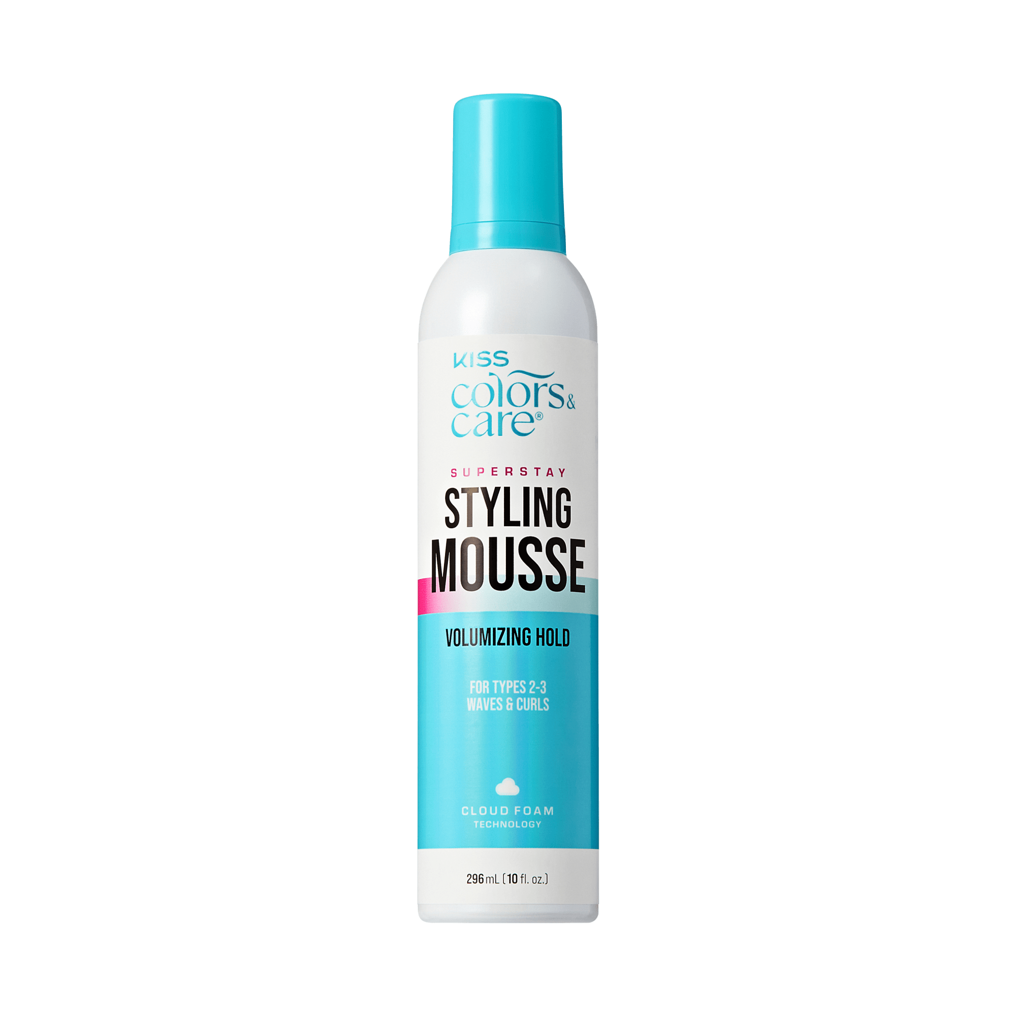 Kiss Colors & Care Superstay Styling Mousse - Volumizing Hold