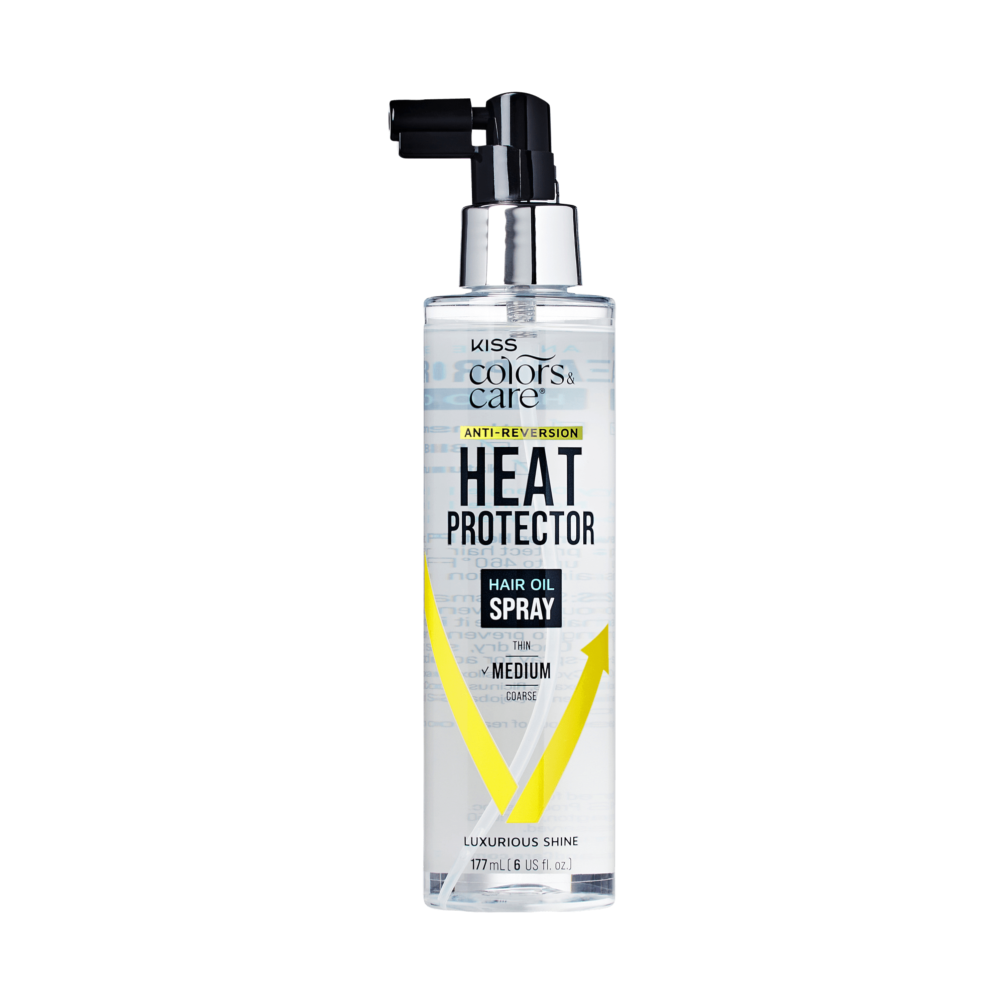 Kiss Colors & Care Anti-Reversion Heat Protector Hair Oil Spray