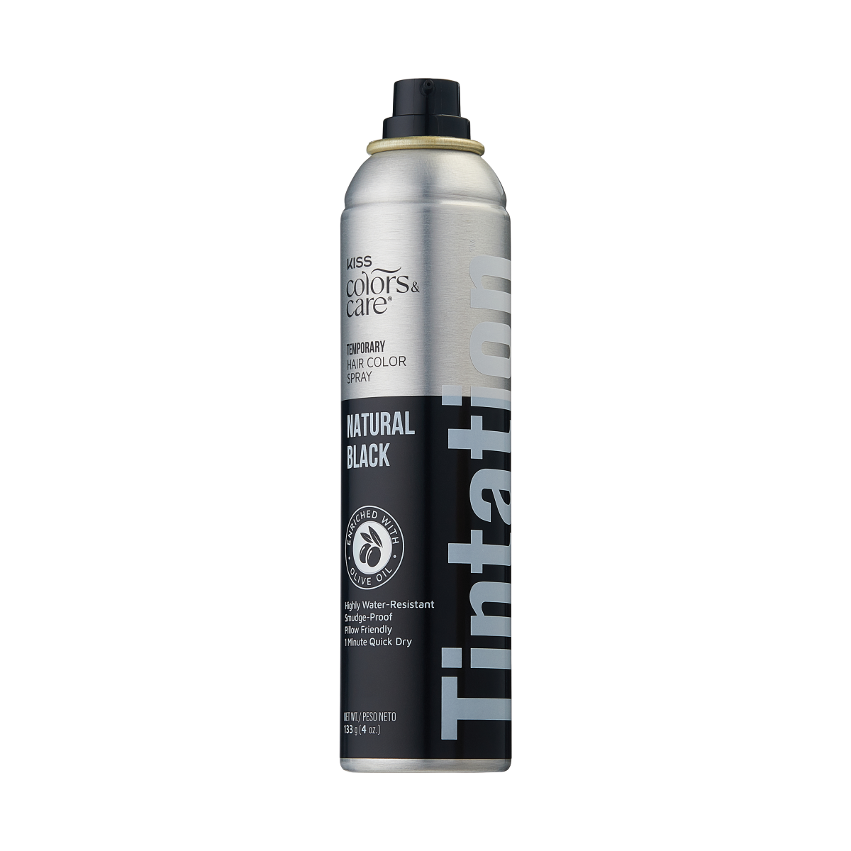 KISS Colors & Care Tintation Spray - Natural Black
