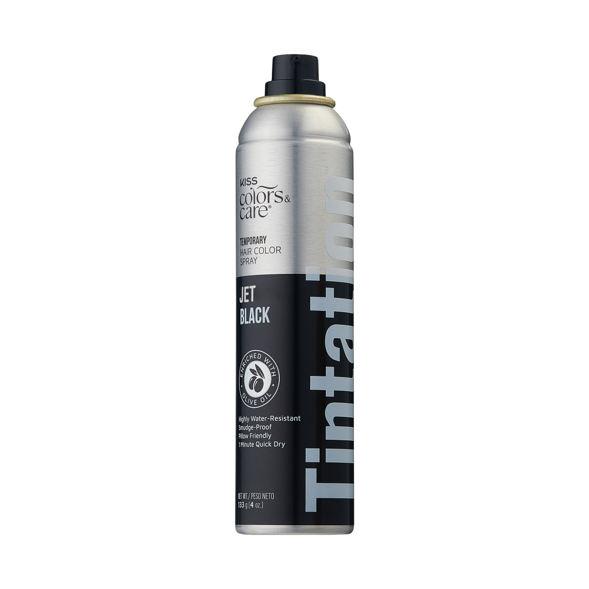 KISS Colors & Care Tintation Spray - Jet Black