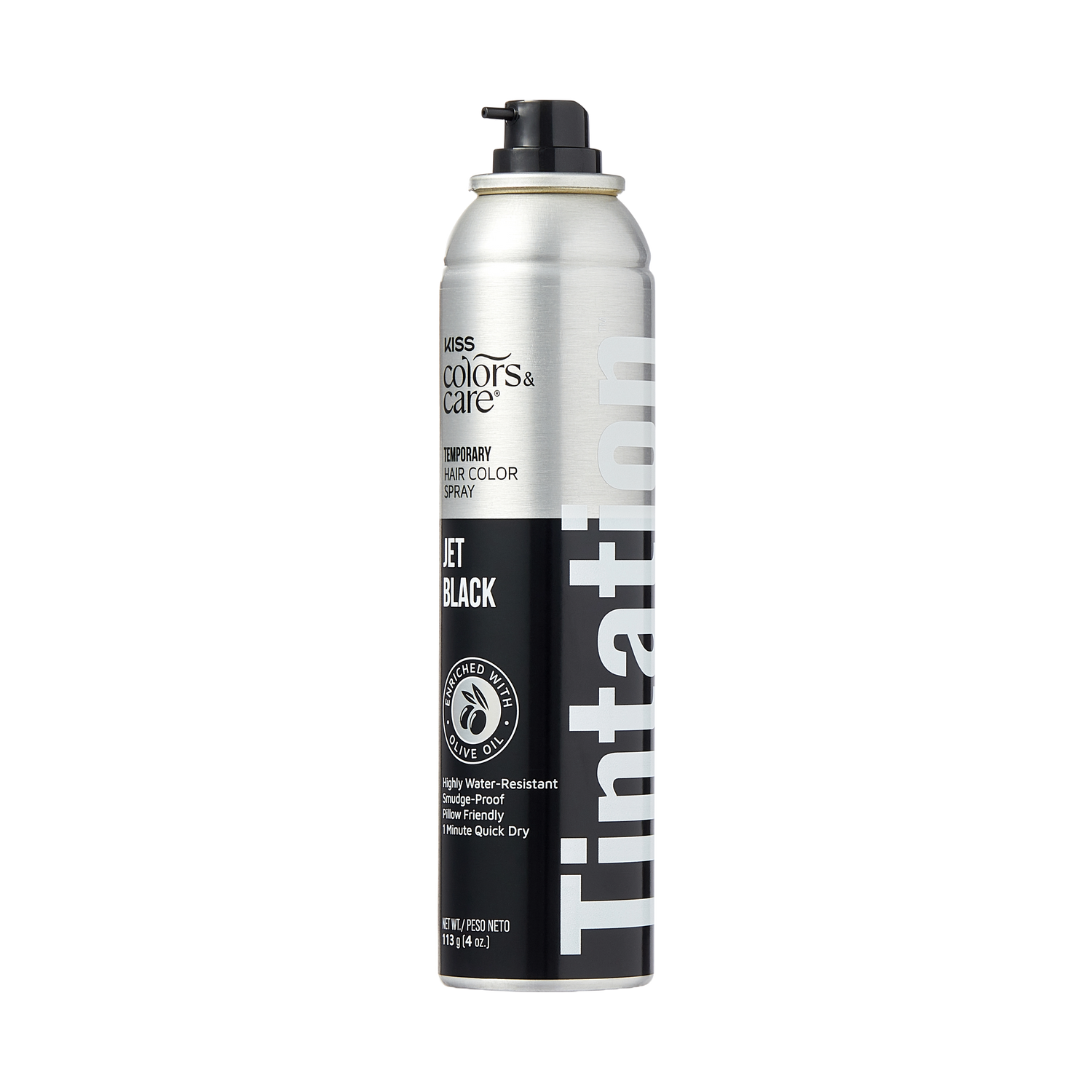 KISS Colors & Care Tintation Spray - Jet Black