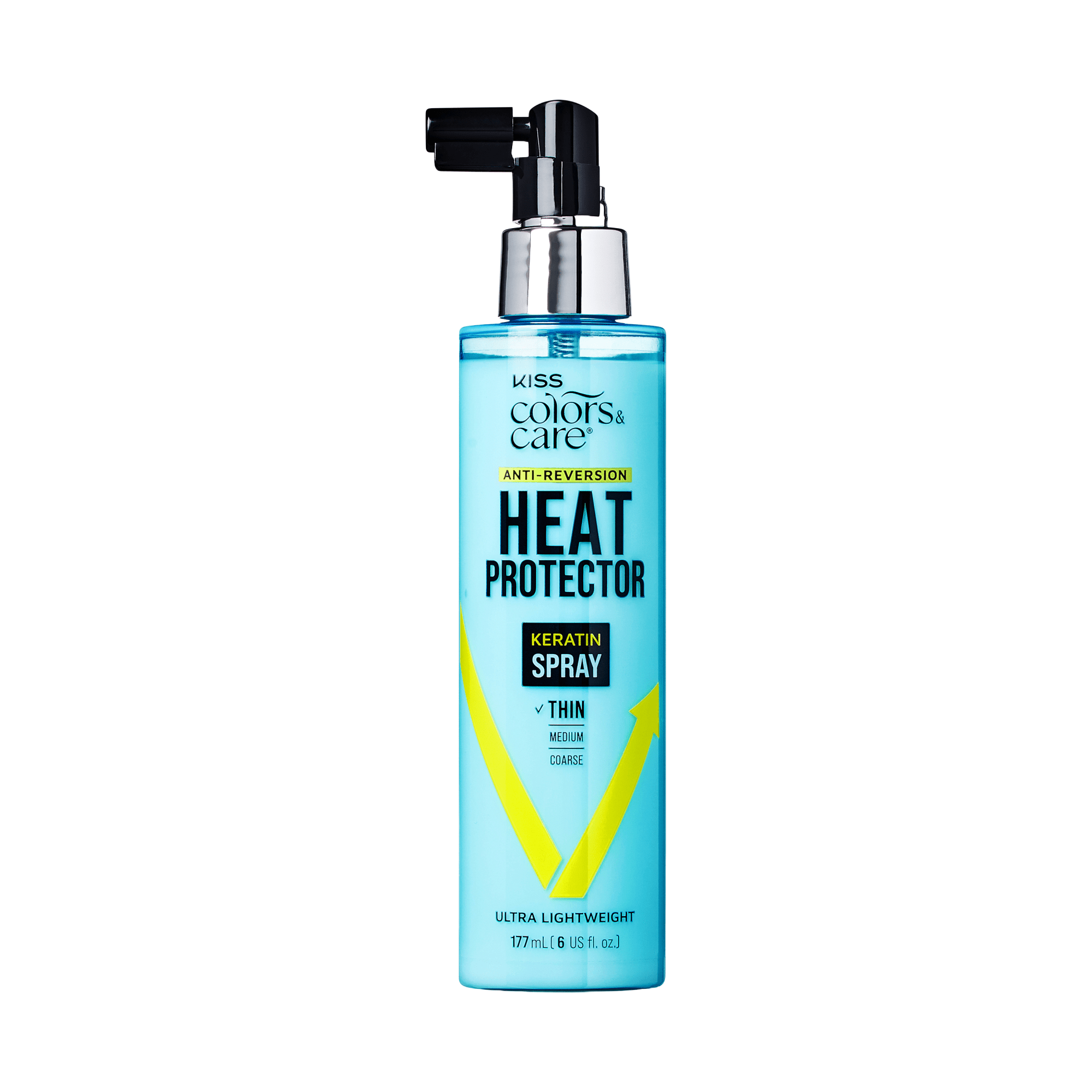 KISS Colors & Care Anti-Reversion Heat Protector Keratin Spray