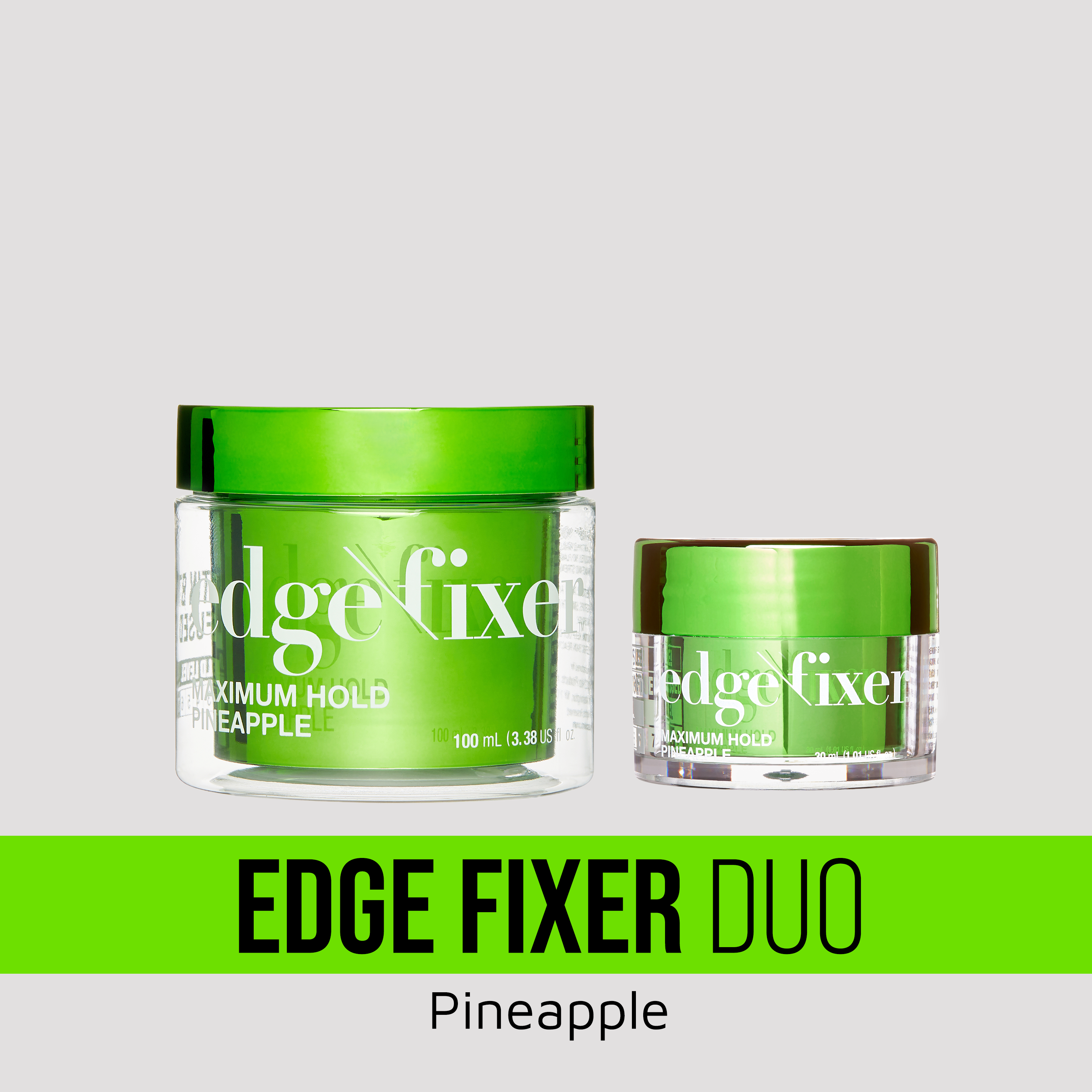 Kiss Colors & Care Edge Fixer Duo Bundle - Pineapple