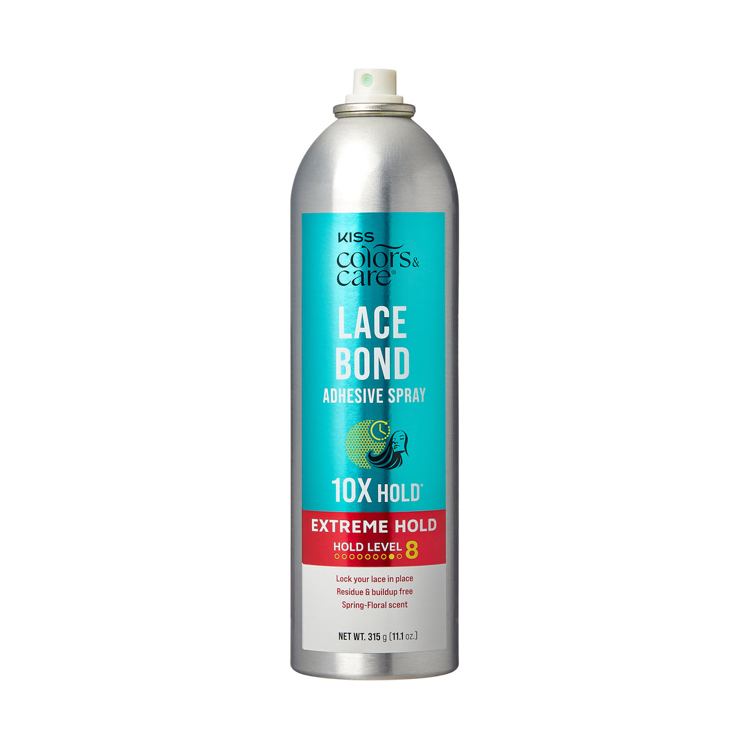 KISS Colors & Care Lace Bond Adhesive Spray Extreme Hold, 11.1 oz.