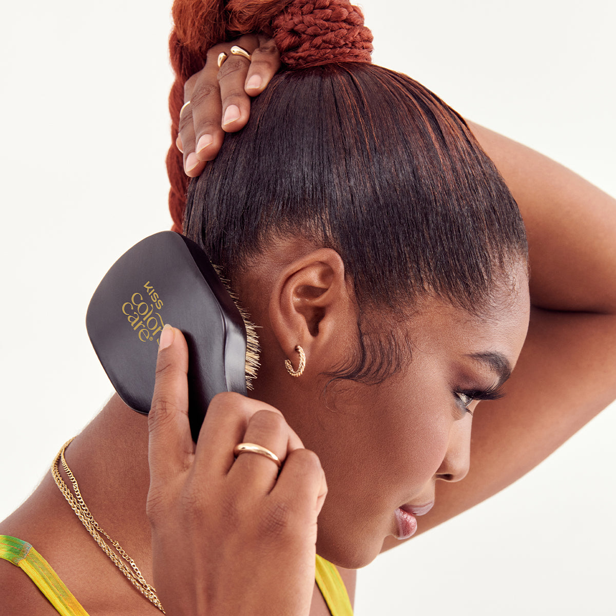 KISS Colors & Care Slick Back Styling Essentials Bundle