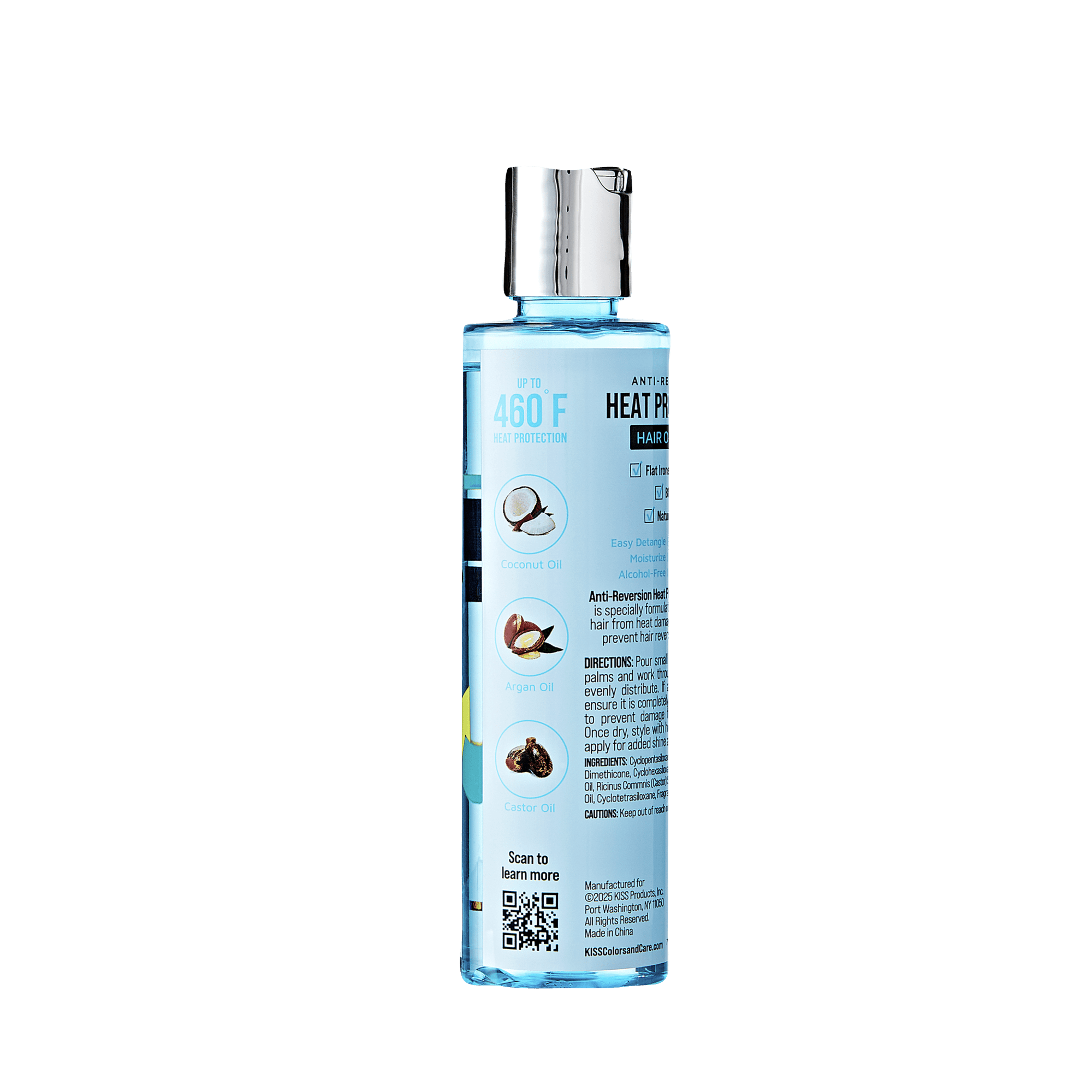 KISS Colors & Care Anti-Reversion Heat Protector Hair Oil Serum
