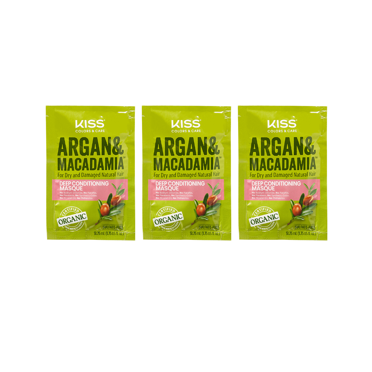Deep Conditioning Masque - Argan & Macadamia Conditioning 3-Pack