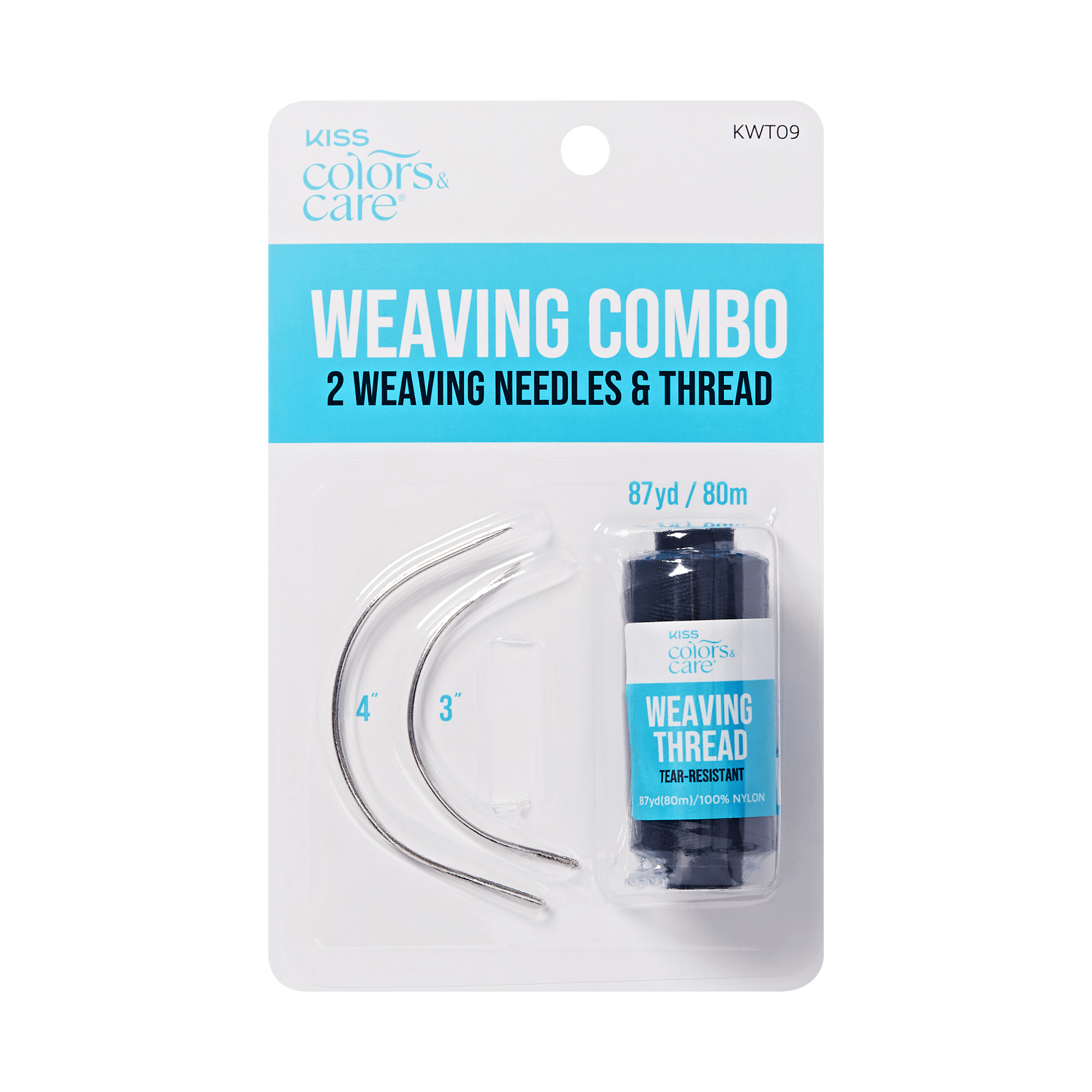 KISS Colors & Care Weaving Combo Needle & Thread Set