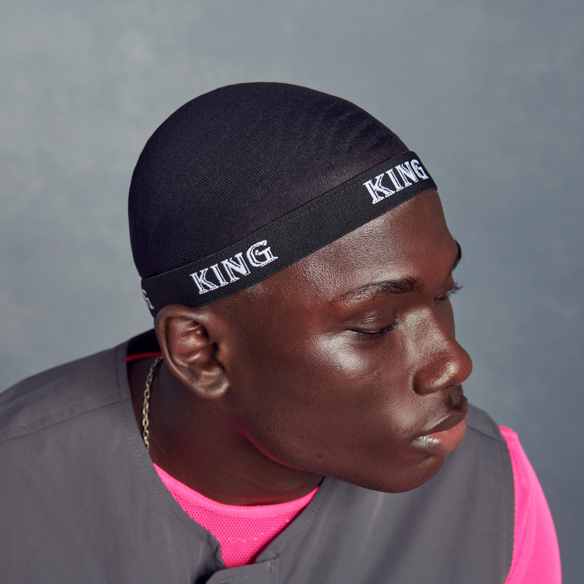 Kiss Colors & Care Premium Fashion Wave Cap - Black