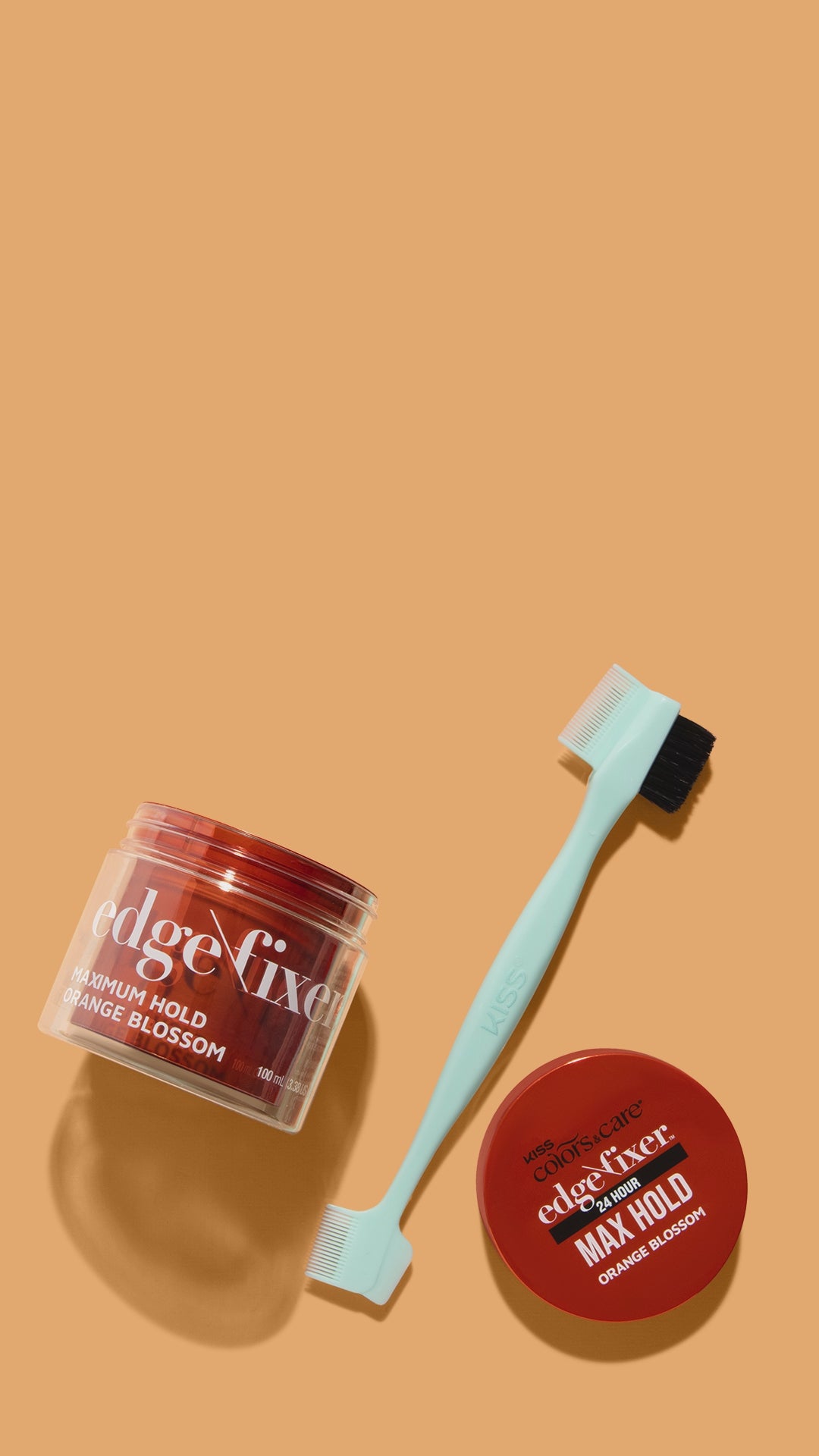 KISS Colors & Care Edge Fixer 100 mL - Orange Blossom