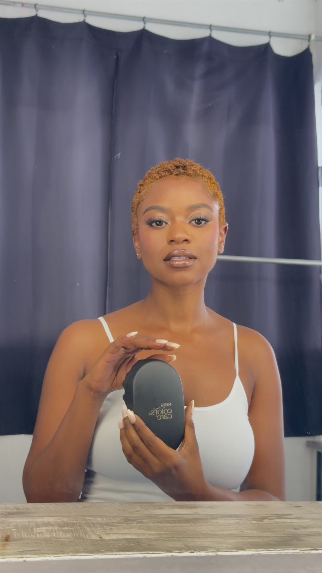 KISS Colors & Care Dense & Curved Twist King - Black