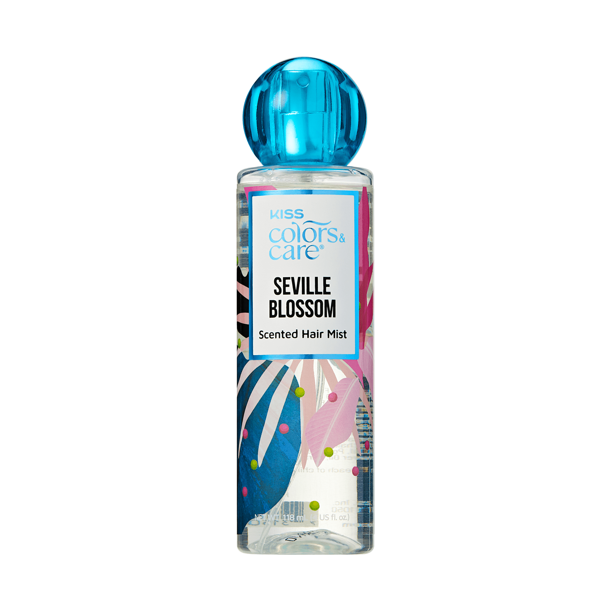 Kiss Colors & Care Clean Fragrance Hair Veil Mist, 4 oz. - Seville Blossom