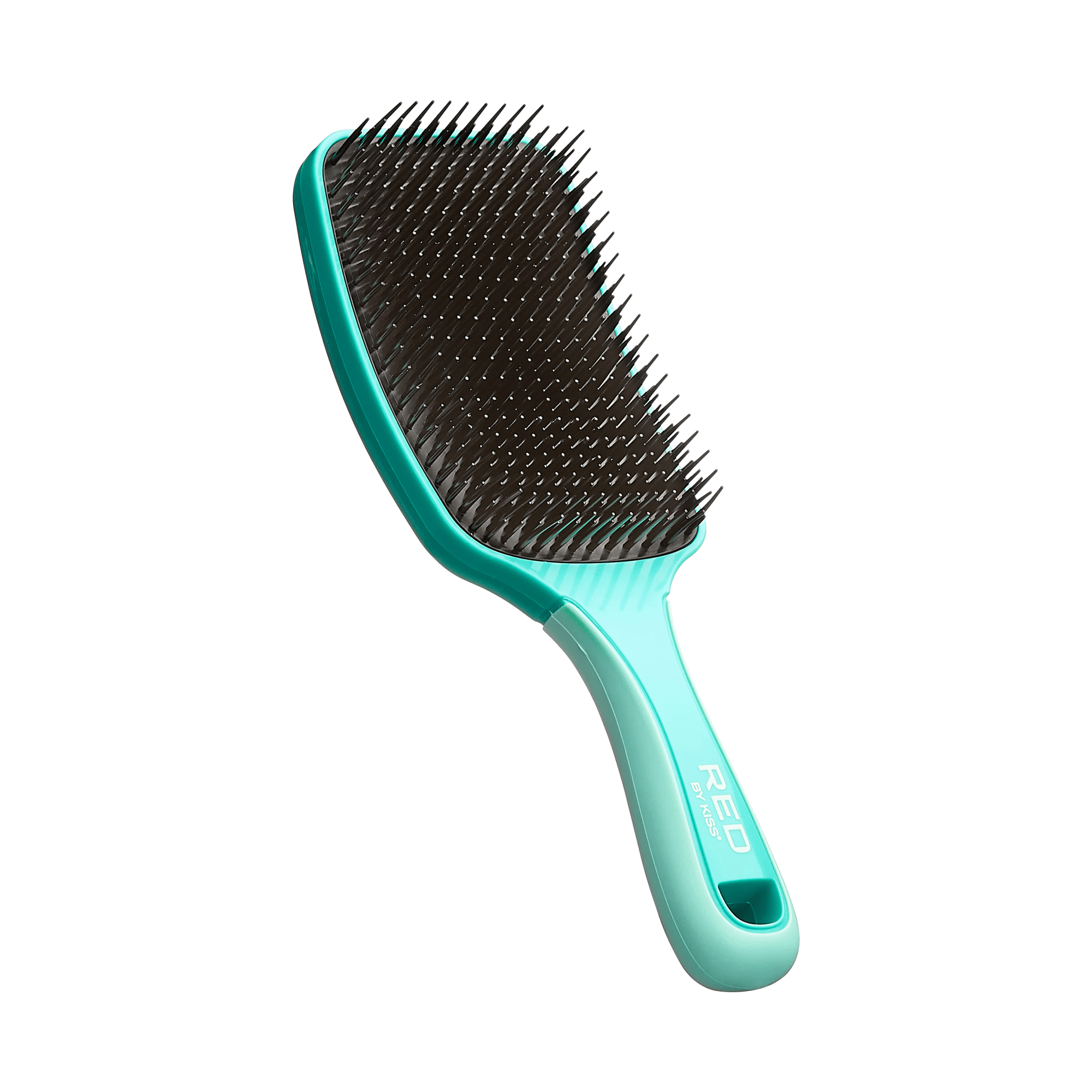 Kiss Colors & Care Two-Tiered Wide-Paddle Wet/Dry Detangling Brush