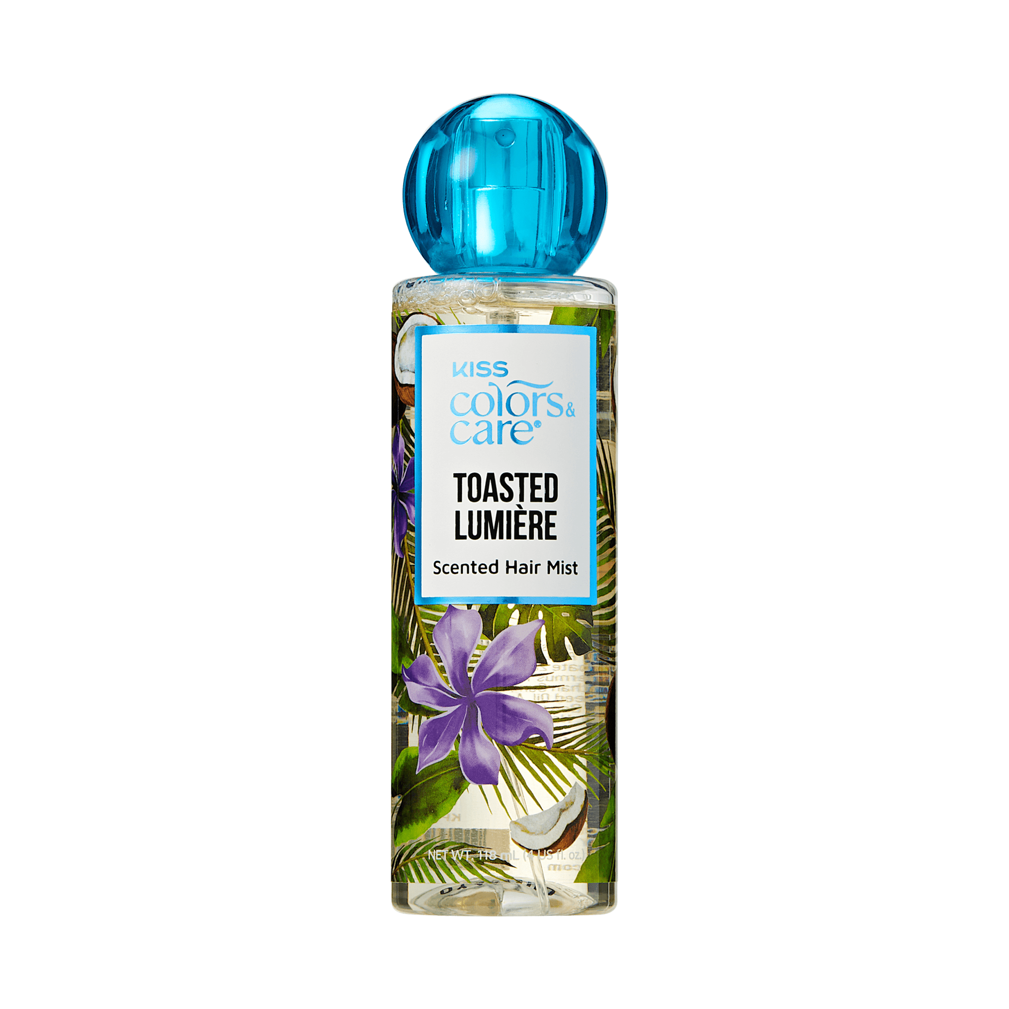 KISS Colors & Care Clean Fragrance Hair Veil Mist, 4 oz. - Toasted Lumière