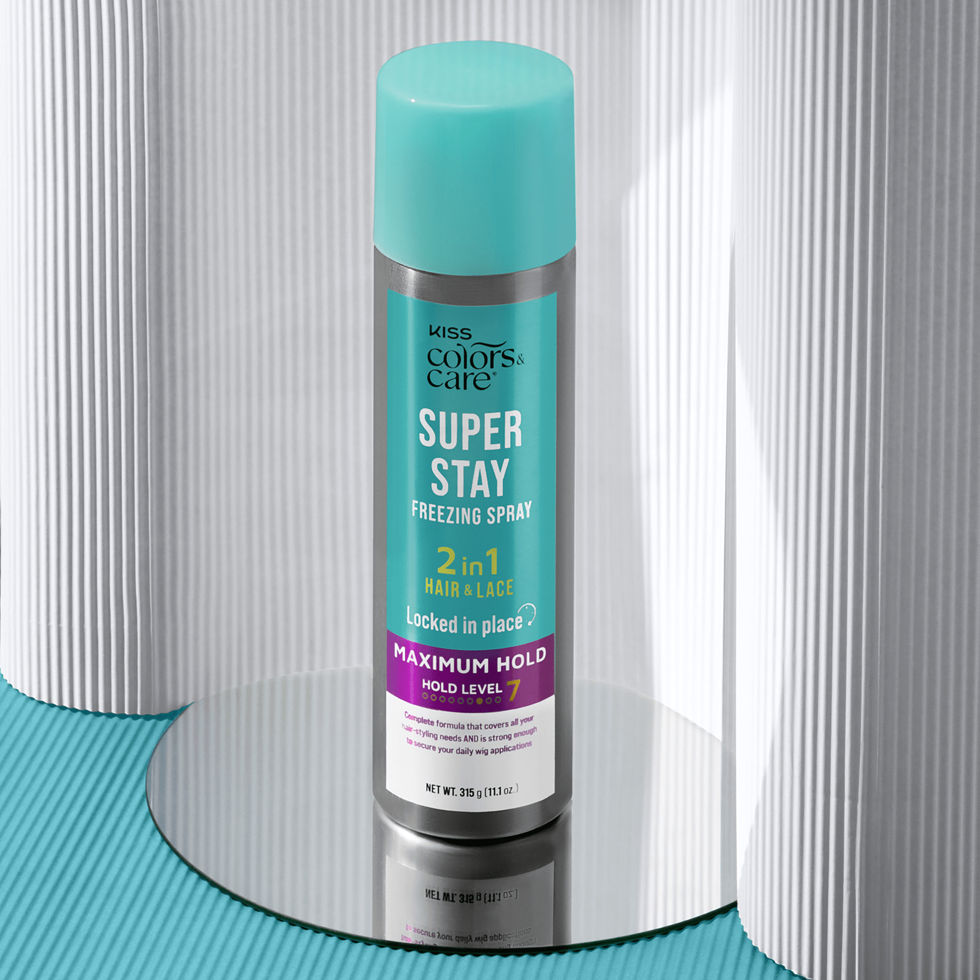 KISS Colors & Care Super Stay Freezing Spray 11.1 oz.