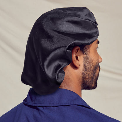 KISS Colors &amp; Care Silky Satin Bonnet Cap - Black