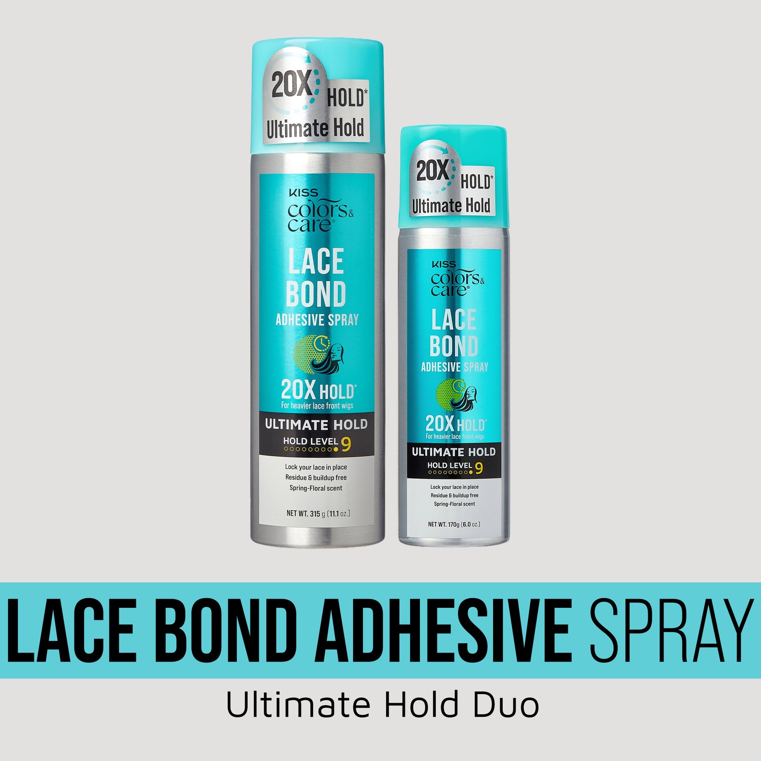 Lace Bond Adhesive Spray Ultimate Hold Duo Bundle