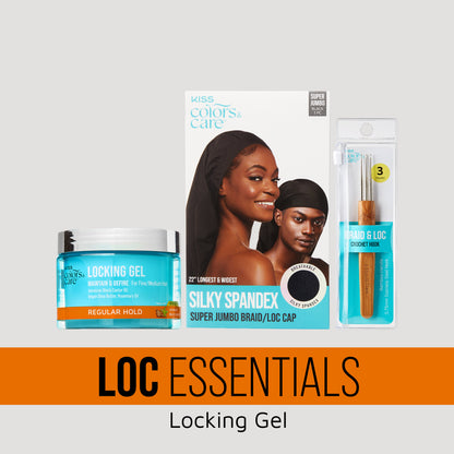KISS Colors &amp; Care Loc Essentials Bundle - Locking Gel