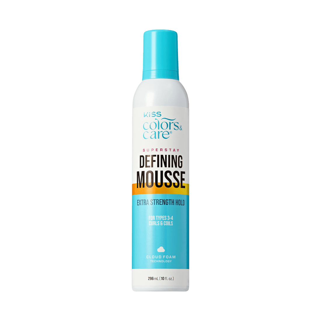 KISS Colors &amp; Care Super Stay Defining Mousse - Extra Strength Hold