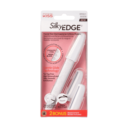 KISS Silky Edge - Facial Hair Dermaplaner &amp; Brow Shaper
