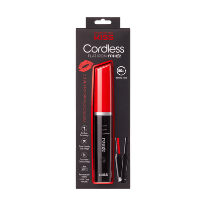 KISS Rouge Cordless Flat Iron