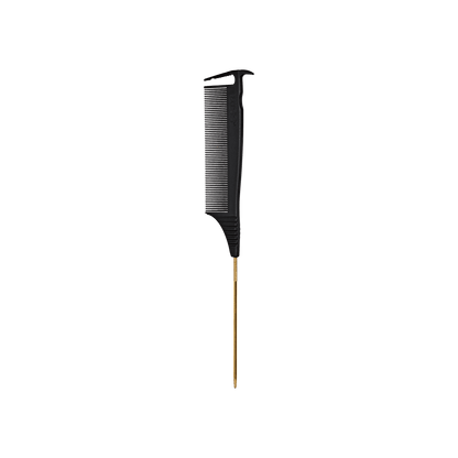 Carbon Fiber Axe Pin Tail Parting Comb