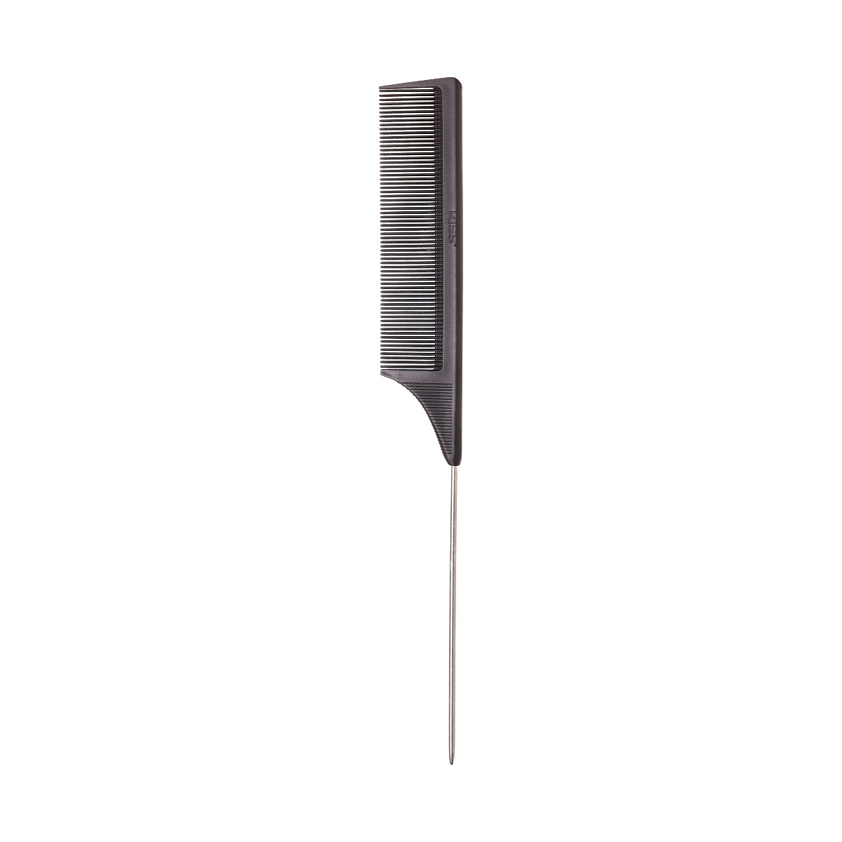 Kiss Colors &amp; Care Professional Carbon Fiber Pin Tail Comb | Parting Comb, Rat Tail Comb