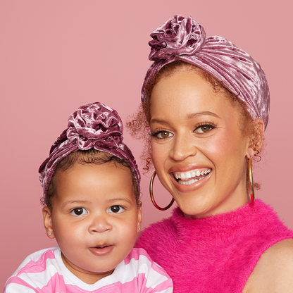 Turban Headband Matching Mum And Baby Headbands KISS Colors Care