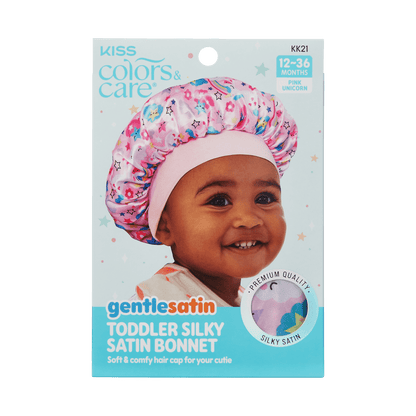 KISS Colors &amp; Care Toddler Silky Satin Bonnet