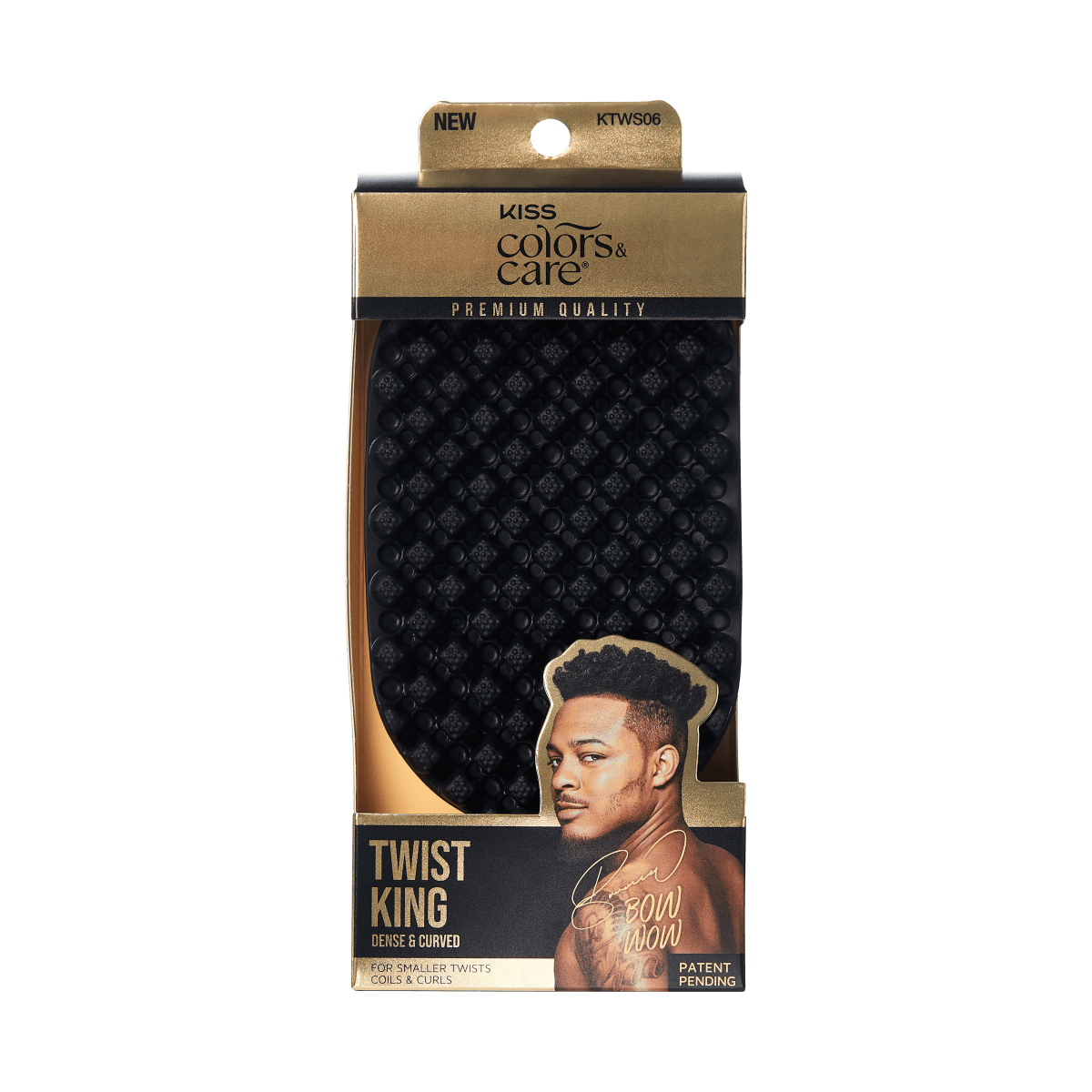 Twist King hair sponge, premium dense and curved twist sponge for smaller twists, coils and curls.