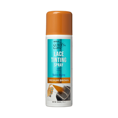 Lace Tint Spray - Medium Brown – KISS Colors &amp; Care