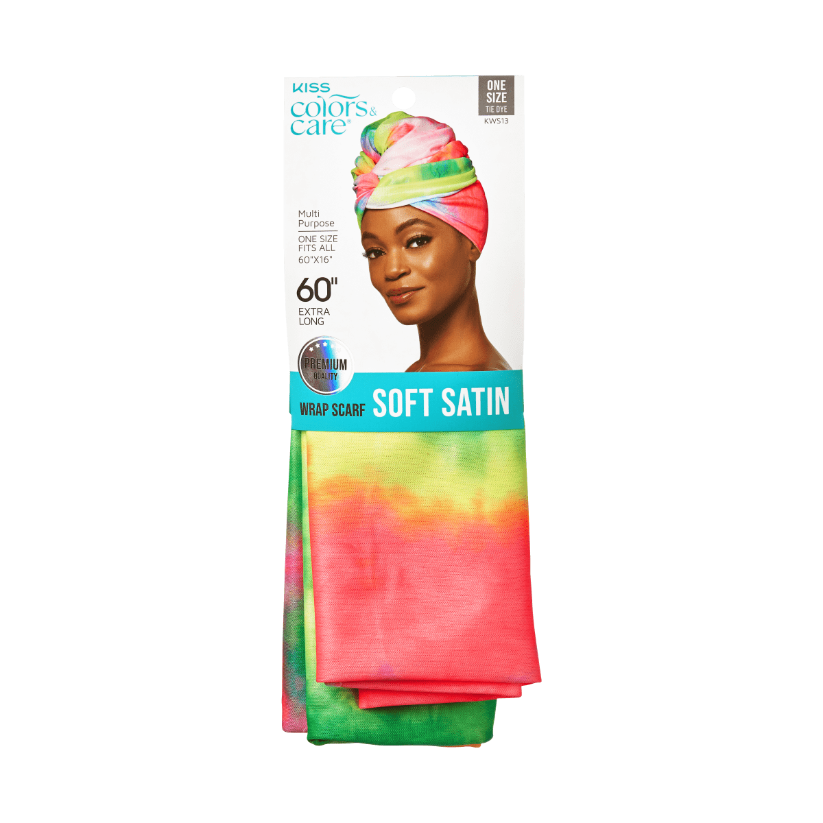 KISS Colors &amp; Care Soft Satin Wrap Scarf