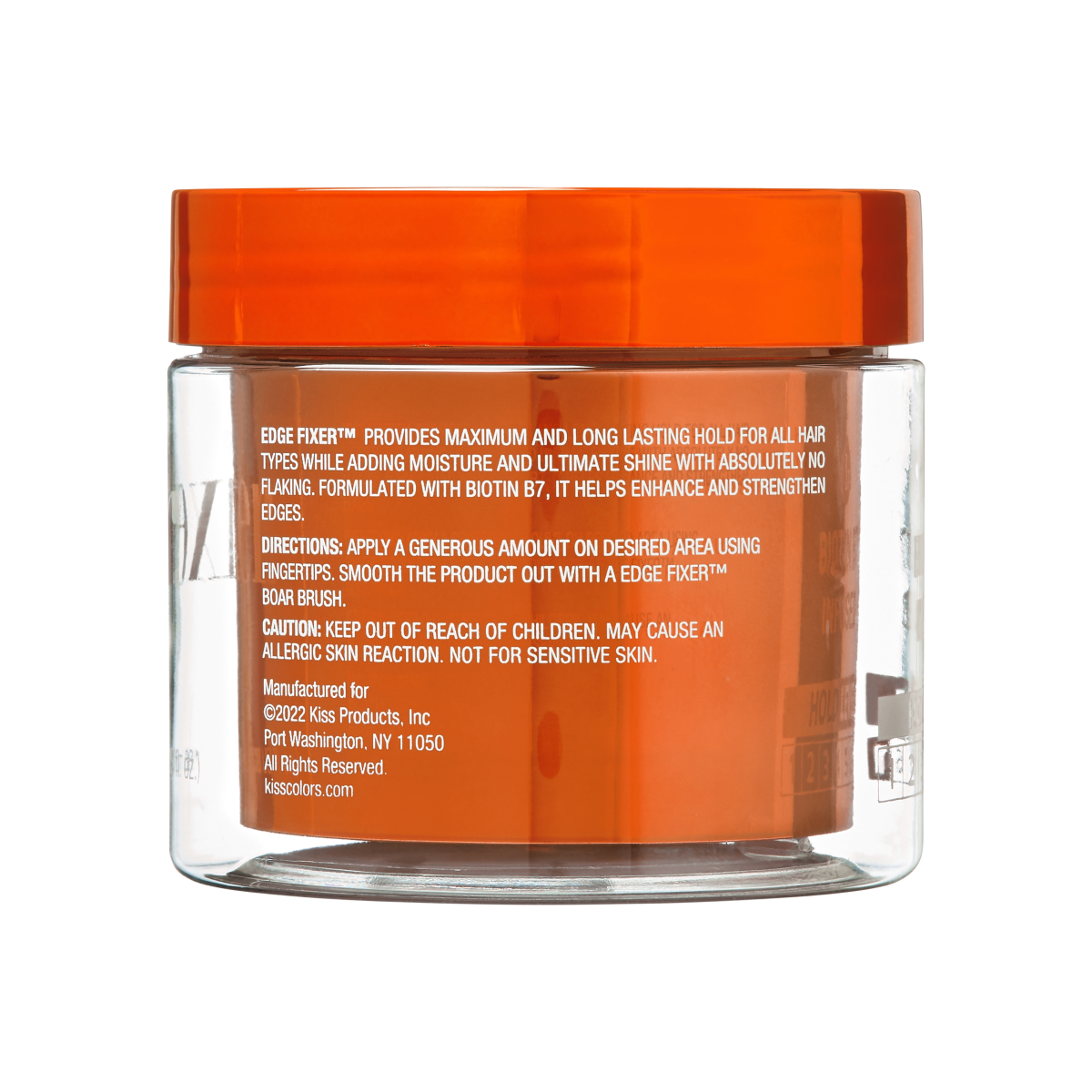 KISS Colors &amp; Care Edge Fixer 100 mL - Orange Blossom