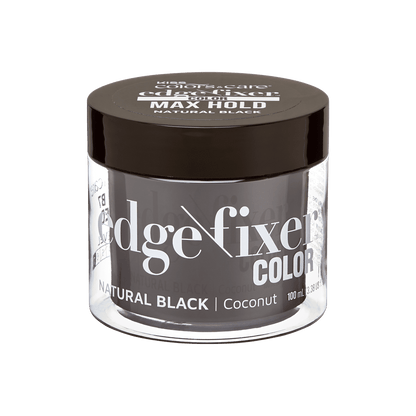 KISS Colors &amp; Care Edge Fixer Color 100mL - Natural Black